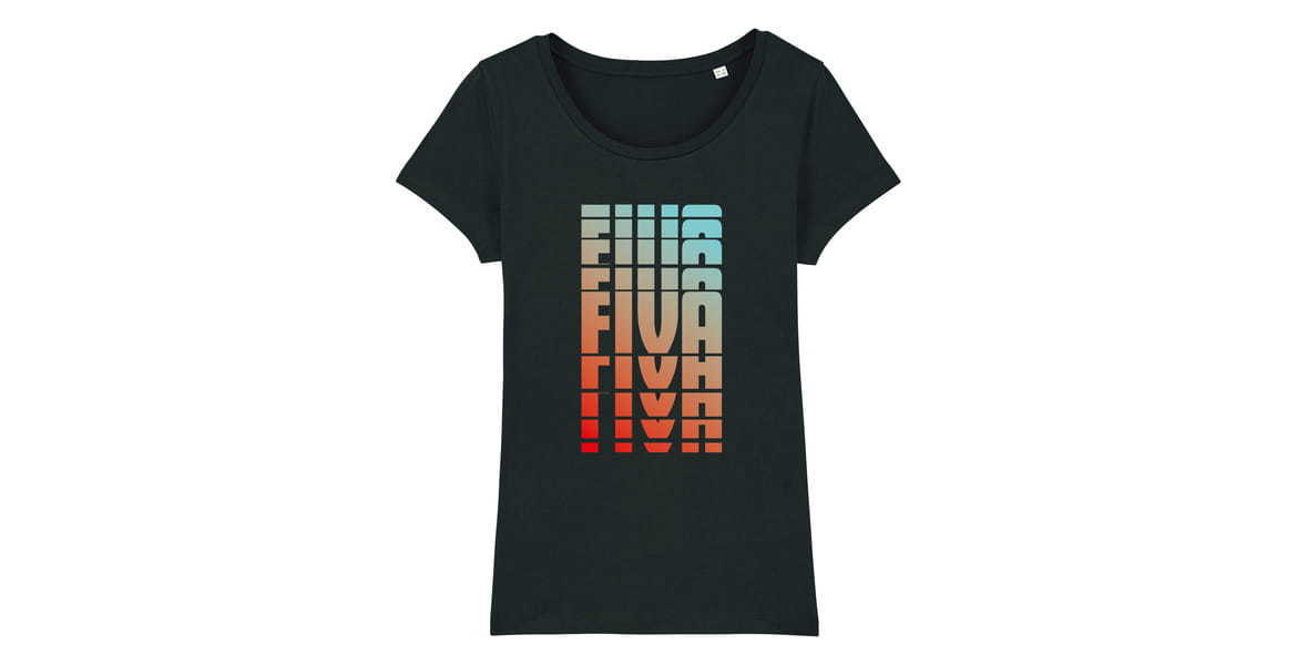  FIVA – Shirt, Frauen - BLACK 